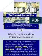 Economic Briefing by Cielito Habito