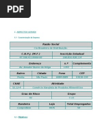 Modelo de Ficha de Entrega EPI