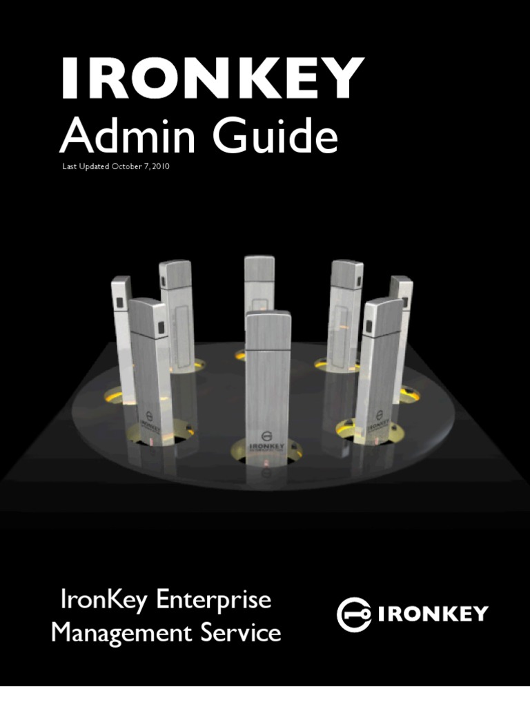 IronKey Enterprise Admin Guide PDF Password Usb Flash Drive