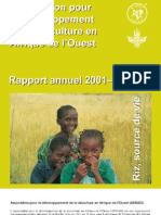 AfricaRice Rapport annuel 2001-2002