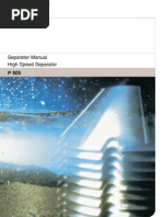 Download ALFA LAVAL Manual P605 High Speed Separator by Mery A Dominguez SN49704821 doc pdf
