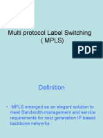 Multi Pro To Cal Label MPLS