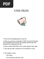 Unix Files