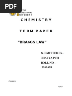 Download braggs law chemistry by Saime Illtutmish SN49709512 doc pdf