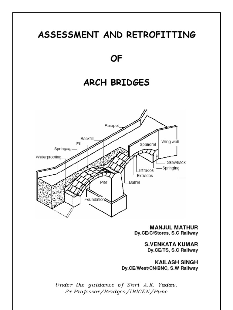 Masonry Arch Bridge Assessment Guide | PDF | Strength Of Materials ...