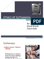 Ethics Of Euthanasia