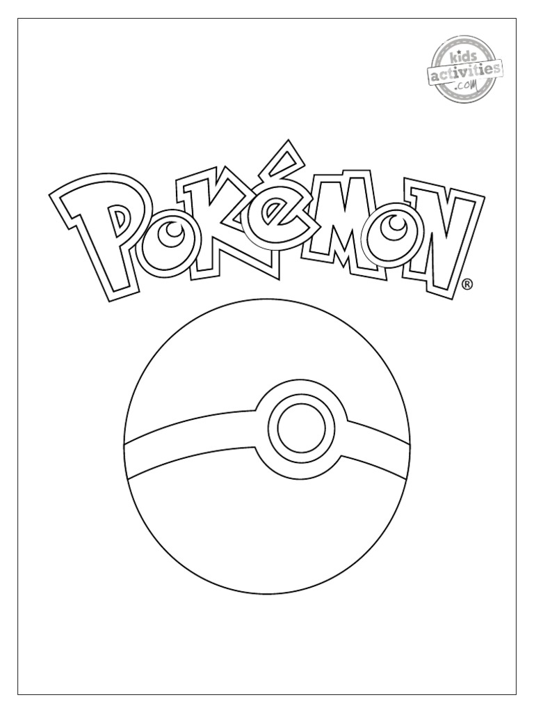 Printable Pokemon Coloring Sheets | PDF
