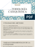 Unidad 4 - 3. METODOLOGÍA CATEQUÍSTICA