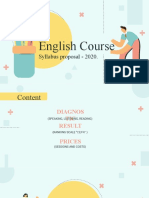 English Course - Syllabus Proposal - 2020.