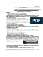 Física I-2020: Guía V sobre dinámica