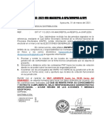 MEMORÁNDUM MÚLTIPLE Nº 193-2021-DIVOPUS-PNP DEL 02MAR2021