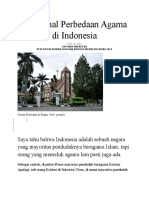 Mengenal Perbedaan Agama Di Indonesia
