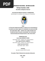 Formación Profesional Docente