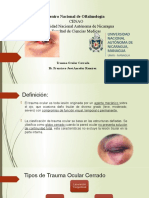 Trauma Ocular Cerrado FJAR