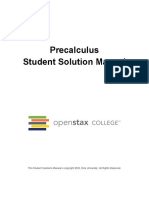 Student SolutionPrecalc2015