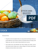 Stock dan Saus untuk Makanan