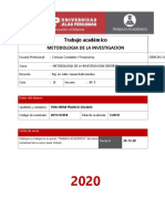 Trabajo Academico de Metodologia Cientifica 2020