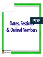 Chart ordinal numbers