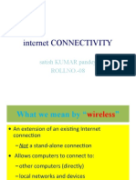 Wireless Internet Connectivity Types