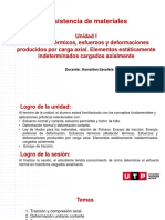 S04s1-Material-Esfuerzo Térmico, Esfuerzos y Deformaciones Producidas Por Cargas Axial. Elementos Estaticamente Indeterminados Cargados Axialmente