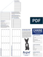 Don't Forget A Deworming Schedule: Microchip ID # Registration Date Registration Confirmation #