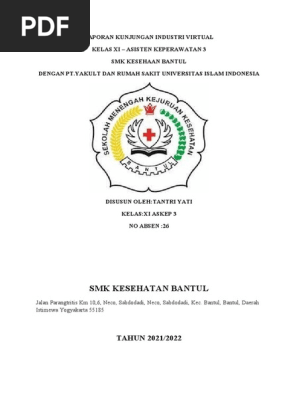 Smk Kesehatan Bantul Pdf