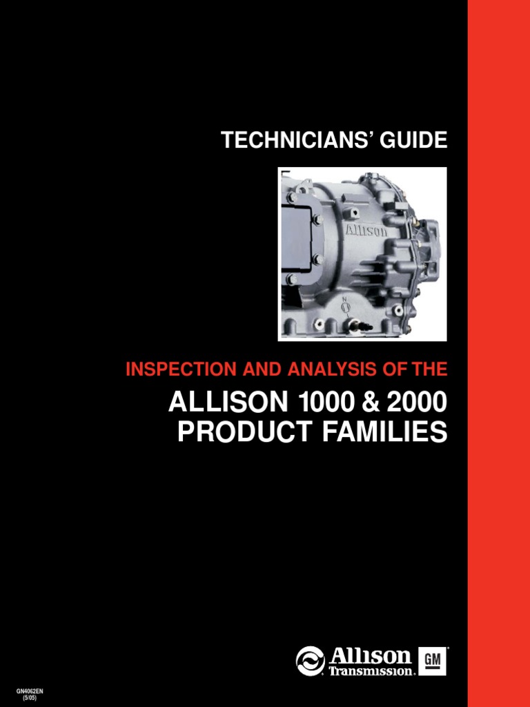 1K 2K Technician's Guide | PDF | Bearing (Mechanical) | Automatic ...