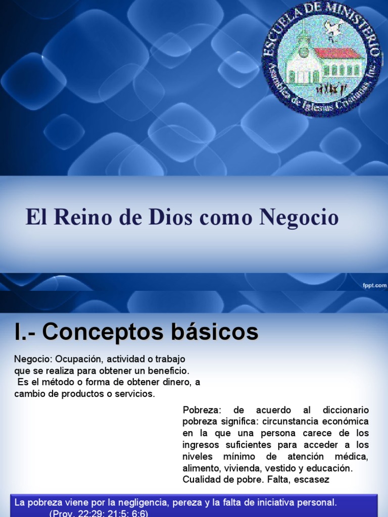 El Reino de Dios Como Negocio | PDF | Pobreza | Pobreza e indigencia