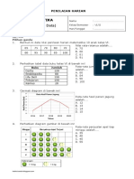 Soal Penilaian Harian 2 Matematika Kelas 6 Semester 2 (Pengolahan Data)