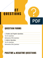 Indirect Questions Grammar Drills Grammar Guides - 124004