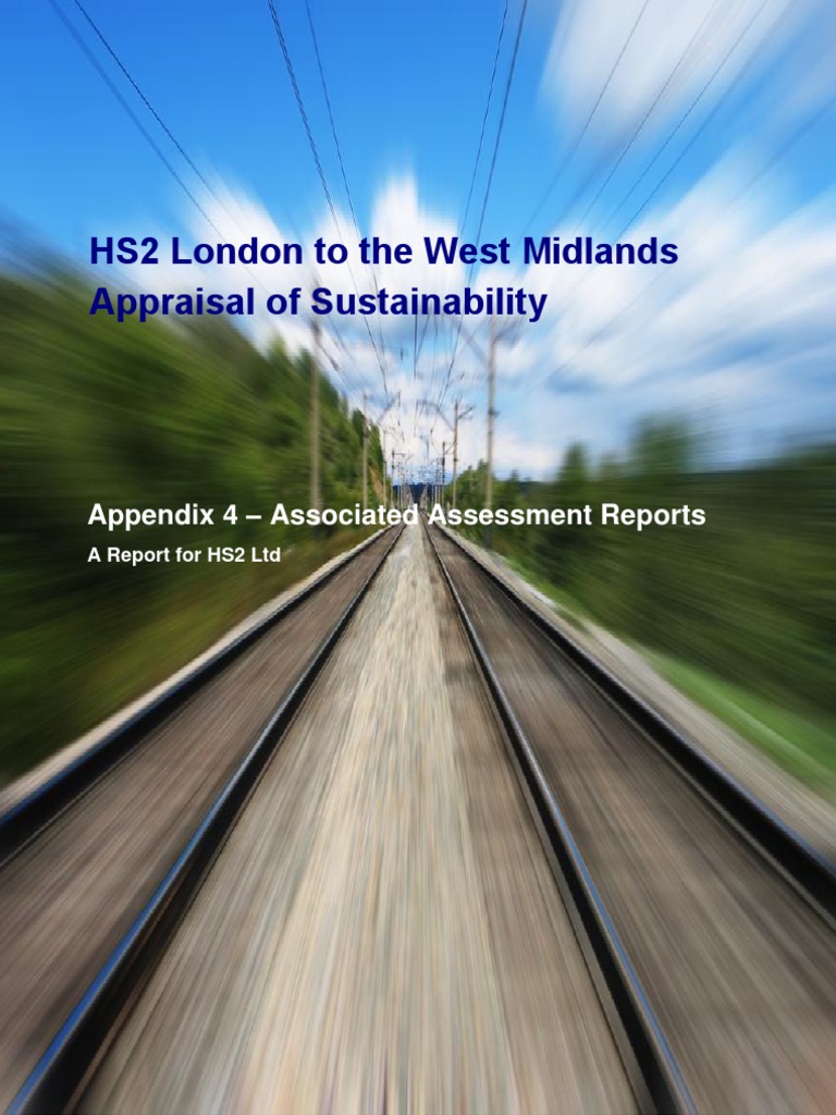 HS2 Associated Assessment Reports | PDF | Surface Runoff | Groundwater