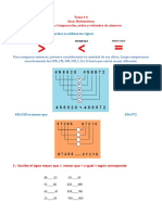 Comparación, orden y redondeo de números