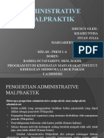 Administrative Malpraktek