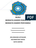 Buku Biodata Kader Pokja Iv