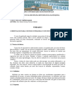 Guia Didatico Disciplina Metodologia Da Pesquisa 1