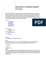 Plasma Nitriding Surface Treatment Method For Gray Cast Iron Part