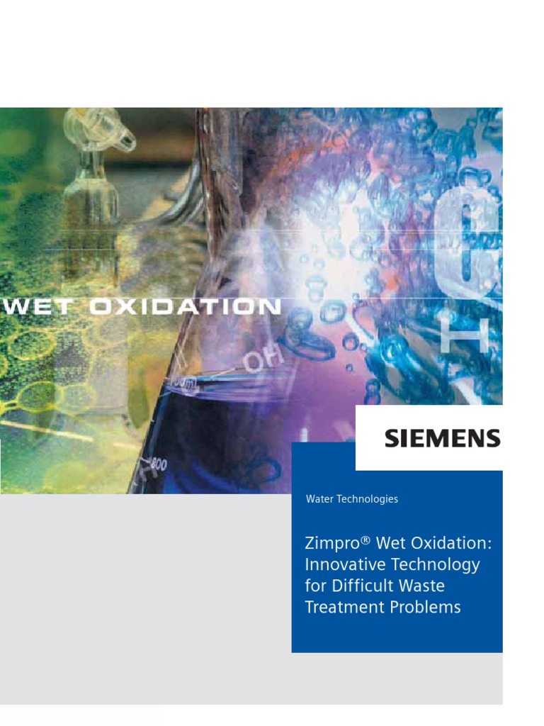 Siemens Zimpro - Wet Air Oxidation | PDF | Industrial Processes | Chemistry