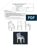 CPE 104 Final Exam: Tips for Drawing 3D Objects in AutoCAD
