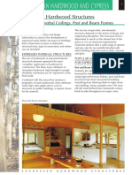 Expressed Hardwood Structures: Trusses, Cathedral Ceilings, Post and Beam Frames