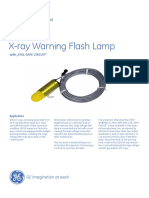 X-Ray Warning Flash Lamp: Measurement & Control