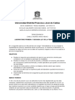 Laboratorio Primera y Segunda Ley de La Termodinámica