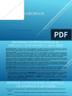 Reformas laborales en México 2014-2020