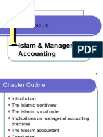 Topic 1b: Islam & Management Accounting
