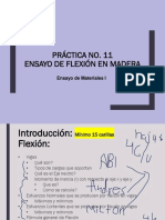 Clase 23 - P11 Flexión en Madera