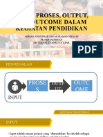 Input, Proses, Output, Dan Outcome