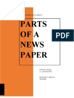 Parts OFA News Paper: Media Information Literacy