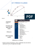 PHYS111 Ch3 Motion in A Plane