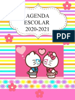 Agenda 2020-2021- Editable