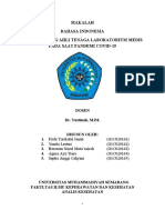 Peran Penting Ahli Tenaga Laboratorium Medis Pada Saat Pandemi Covid-19