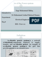 OVERVIEW OF THE POWER SYSTEM Presentation